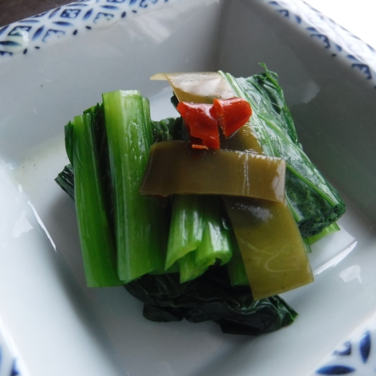 小松菜の浅漬け