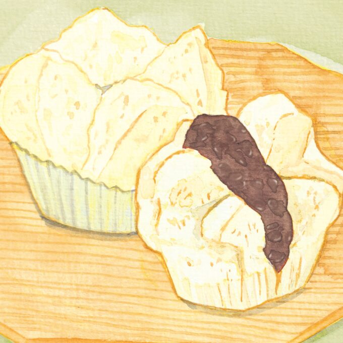 あんこ蒸しパン