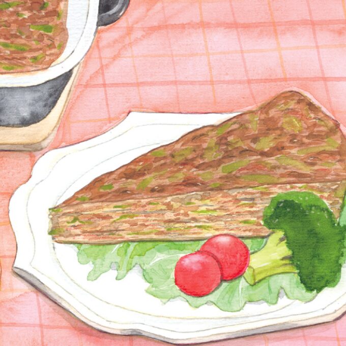 野菜たっぷり簡単ミートローフ