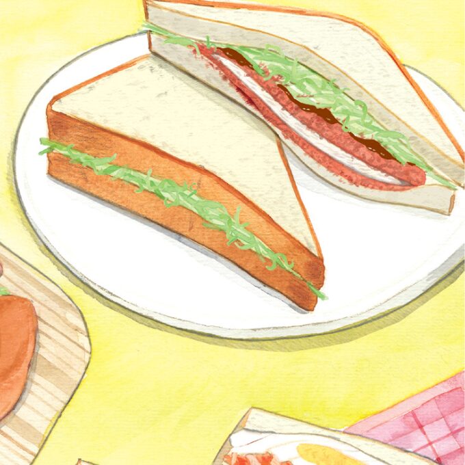 あじフライサンド